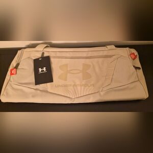 Under Armour Tan Duffel Bag